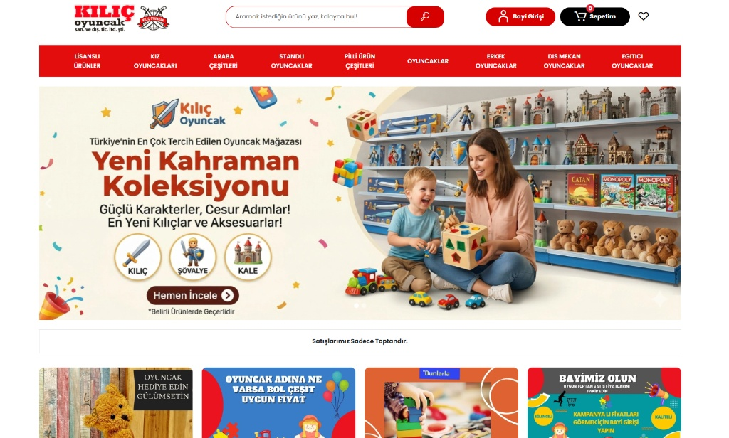 B2B Bayi & Modern E-Ticaret