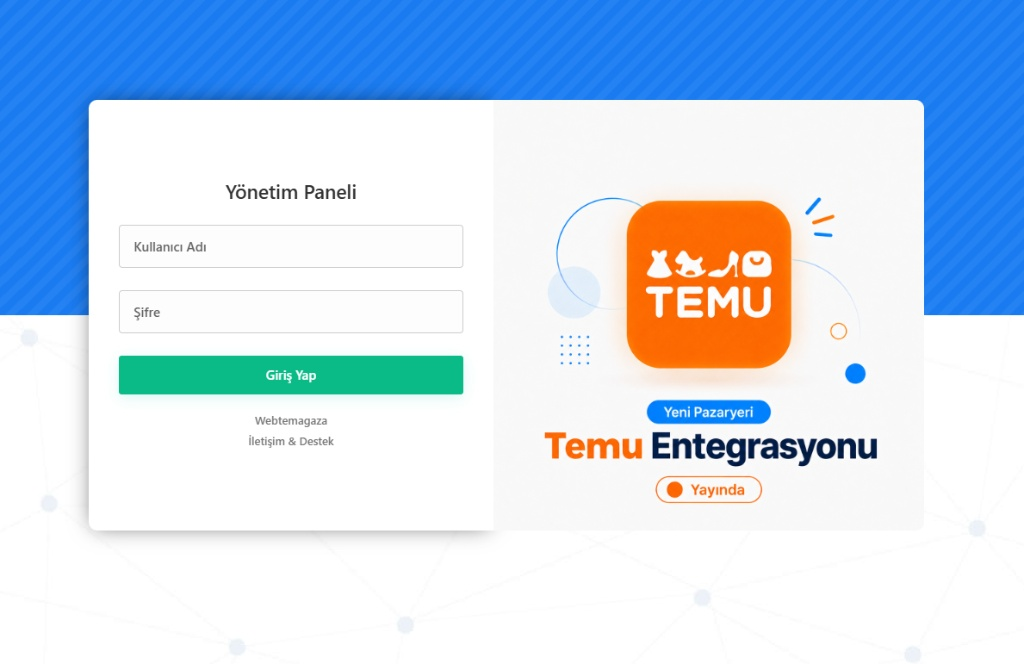 Temu & Çoklu Pazaryeri
